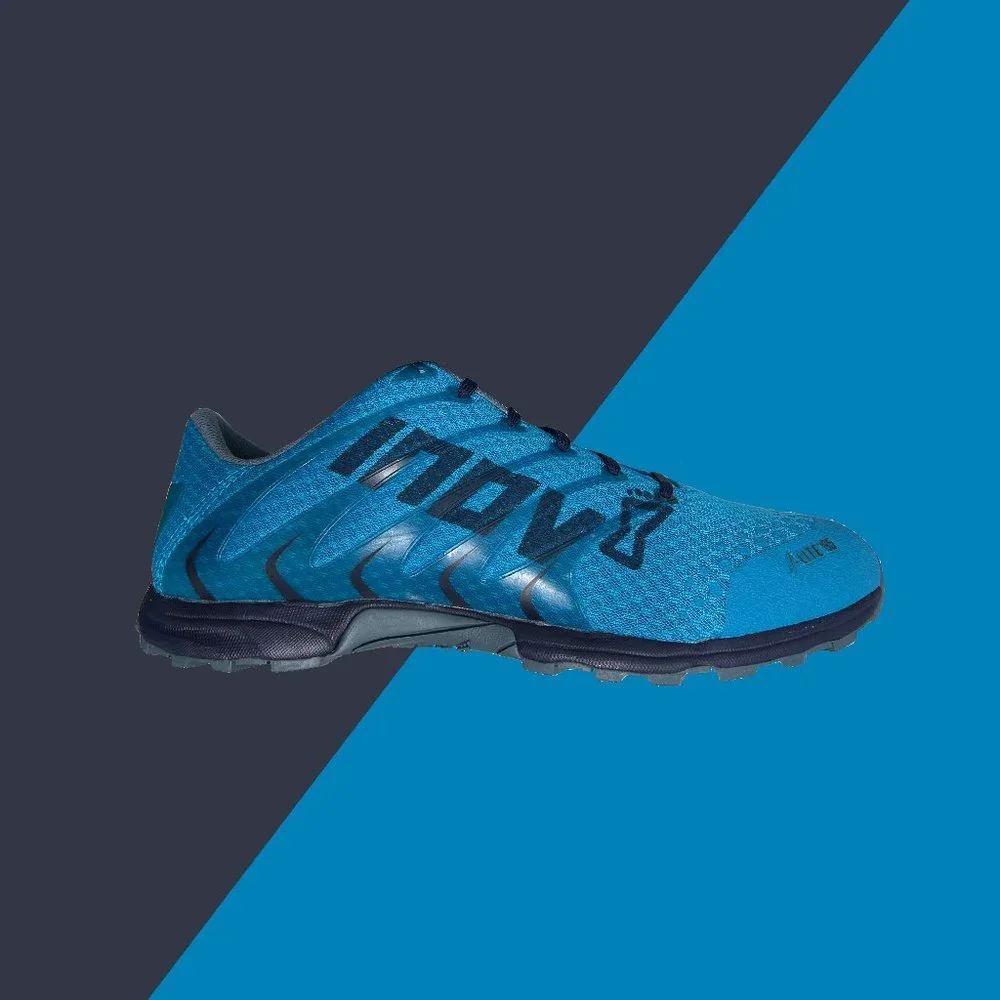 Inov-8 F-LITE 195 (Men): Elevate Your Workouts with Blue/Navy/Mirage Style - Picture 1 of 7